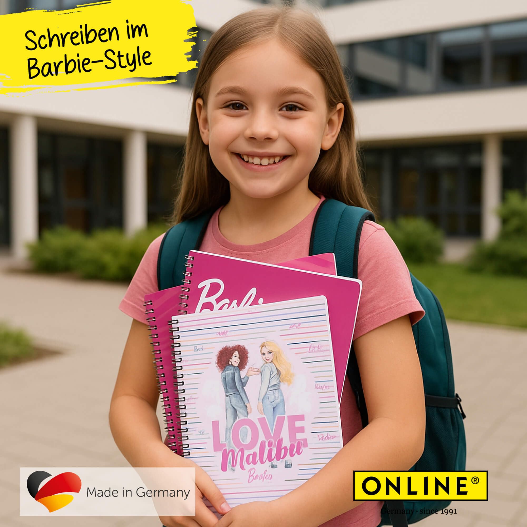 online-collegebl-cke-barbie-a4-kariert-2x-80-blatt-hardcover image 3