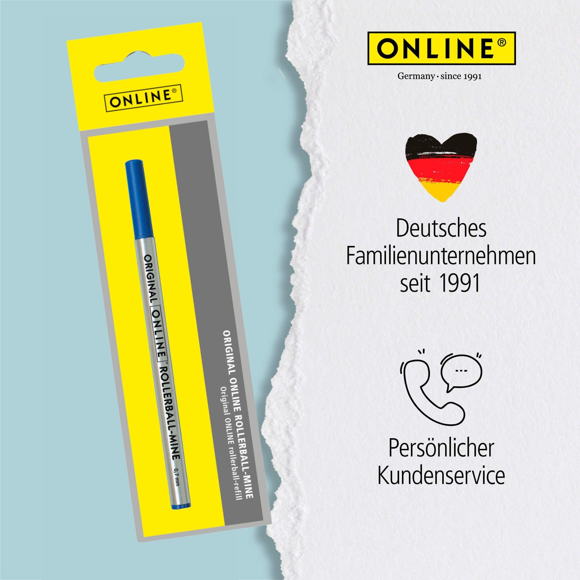 online-rollerball-ersatzmine-0-7-mm-blau-keramik-kugel image 8