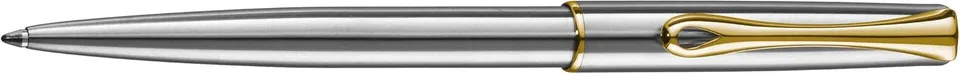 diplomat-traveller-kugelschreiber-edelstahl-vergoldet-easyflow image 1