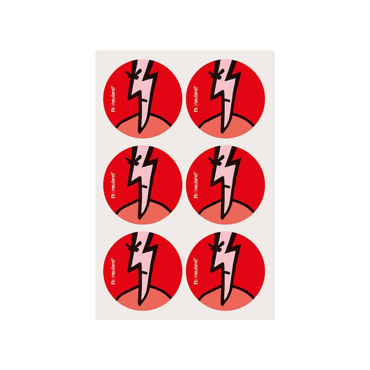 neuland-vizdots-bewertungspunkte-symbole-39-mm-herz-blitz-idee-frage image 3