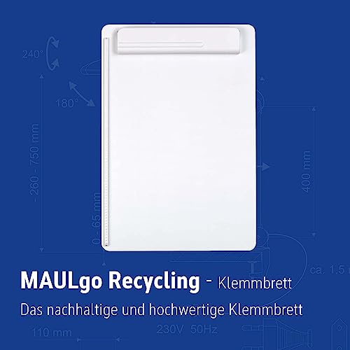 maul-klemmbrett-a4-maulgo-recycling-wei-hochformat image 8