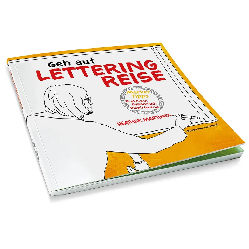neuland-geh-auf-lettering-reise-buch-124-seiten image 1