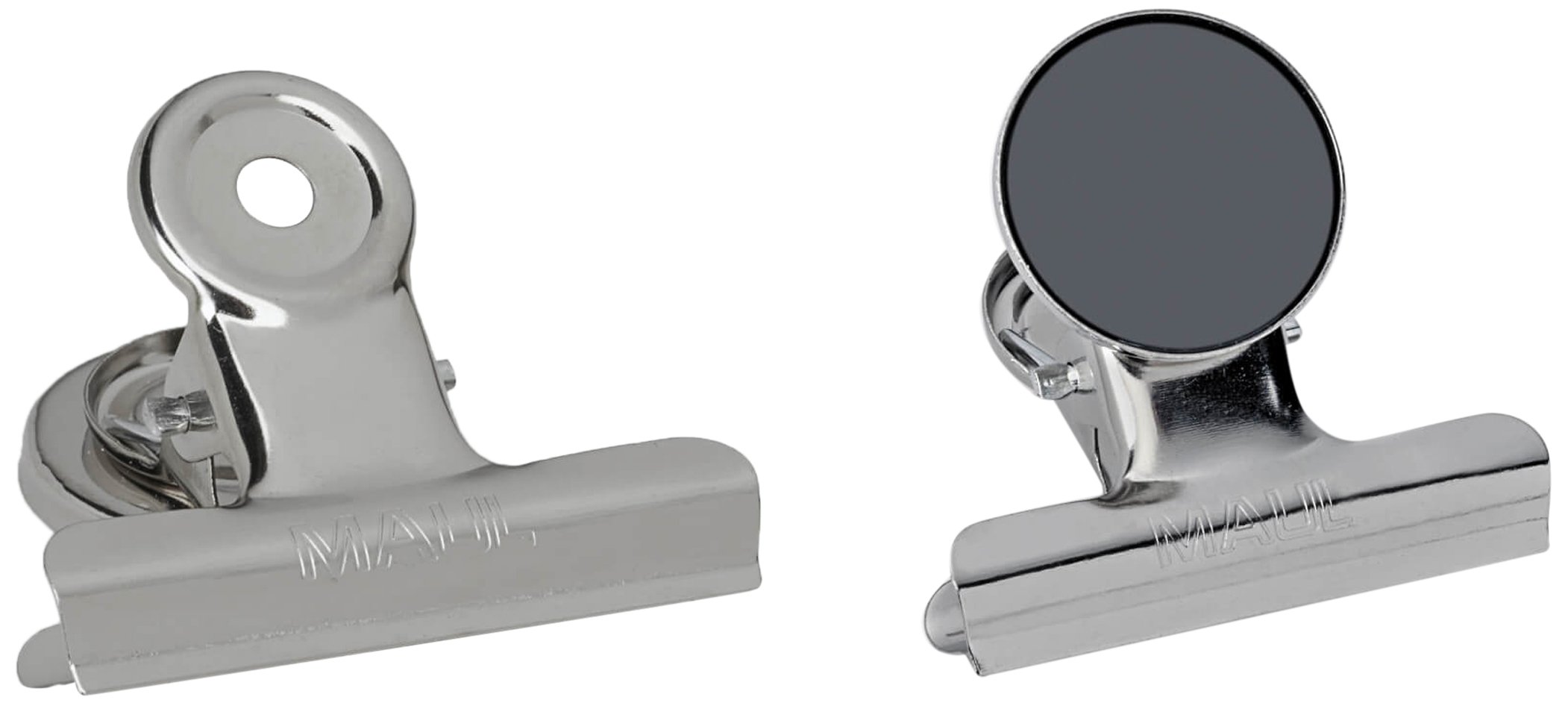 maul-papierklemmer-magnet-maulstandard-silber-2er-set image 1