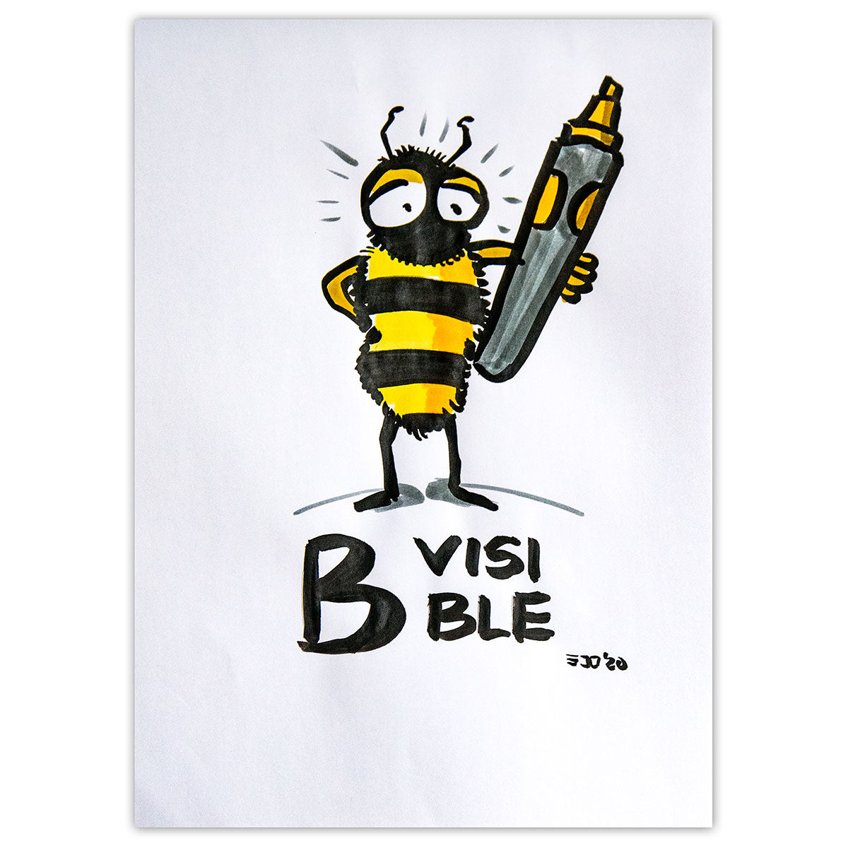 neuland-twinone-5er-set-honey-bee-keil-und-pinselspitze image 2