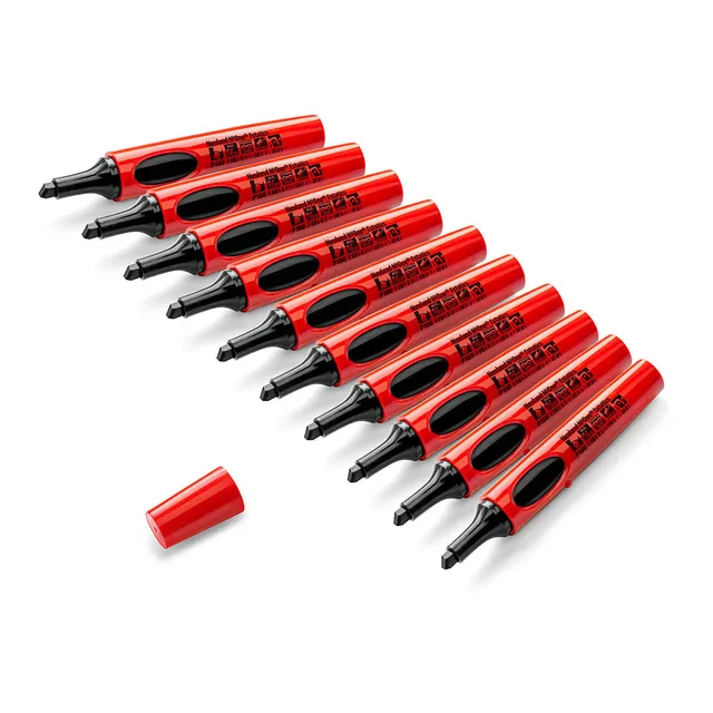 neuland-no-one-estatics-permanent-marker-keilspitze-2-6-mm-10er-set image 1