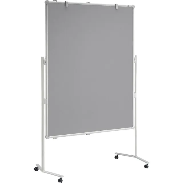 maul-maulpro-moderationstafel-150-x-120-cm-grau-mobil-mit-rollen image 1