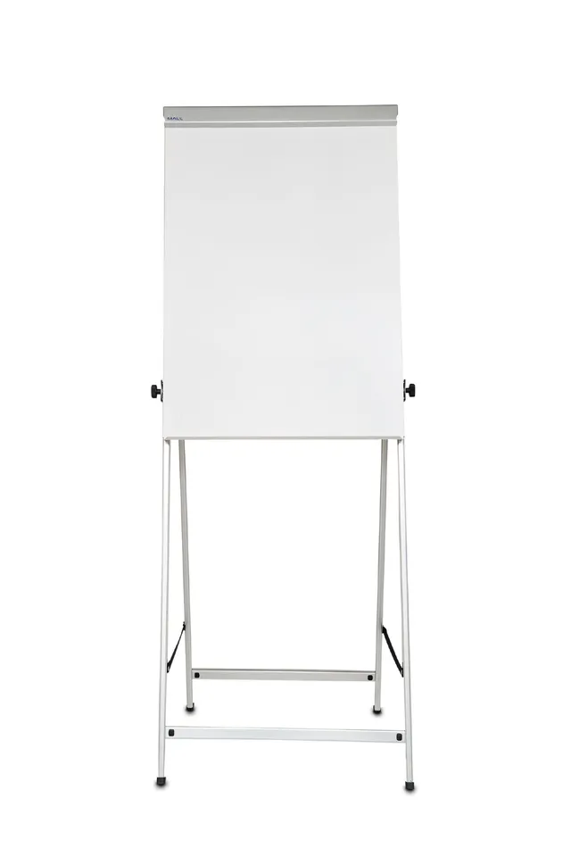 maul-flipchart-mobil-silber-70x100-cm-magnethaftend-h-henverstellbar image 1