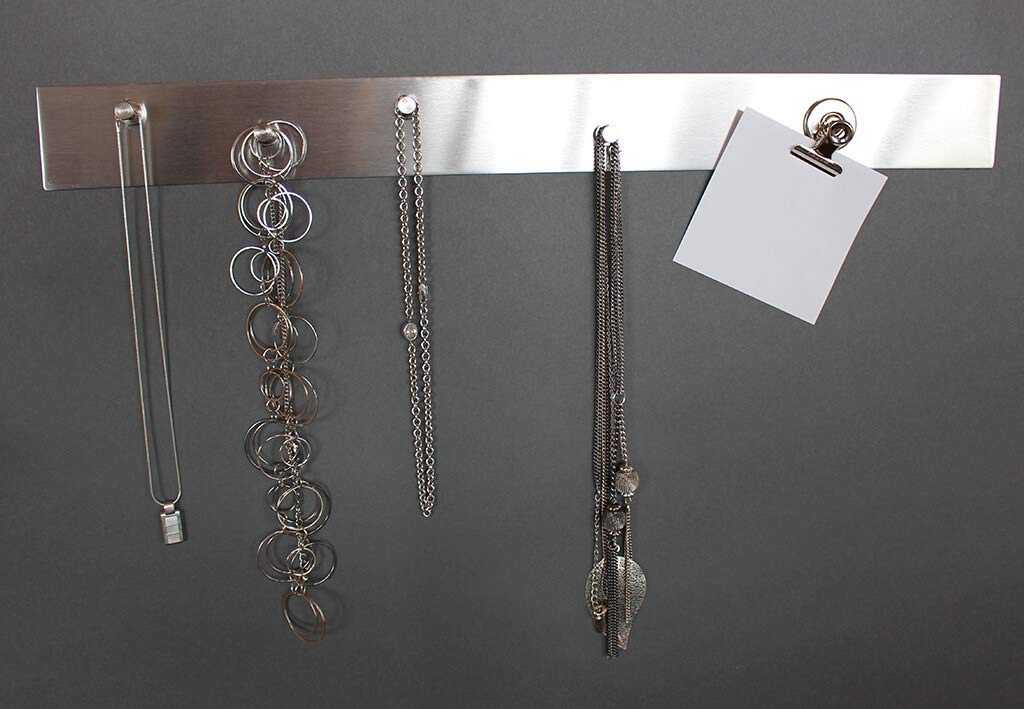 maul-maulsolid-magnetleiste-100-cm-silber-selbstklebend image 2