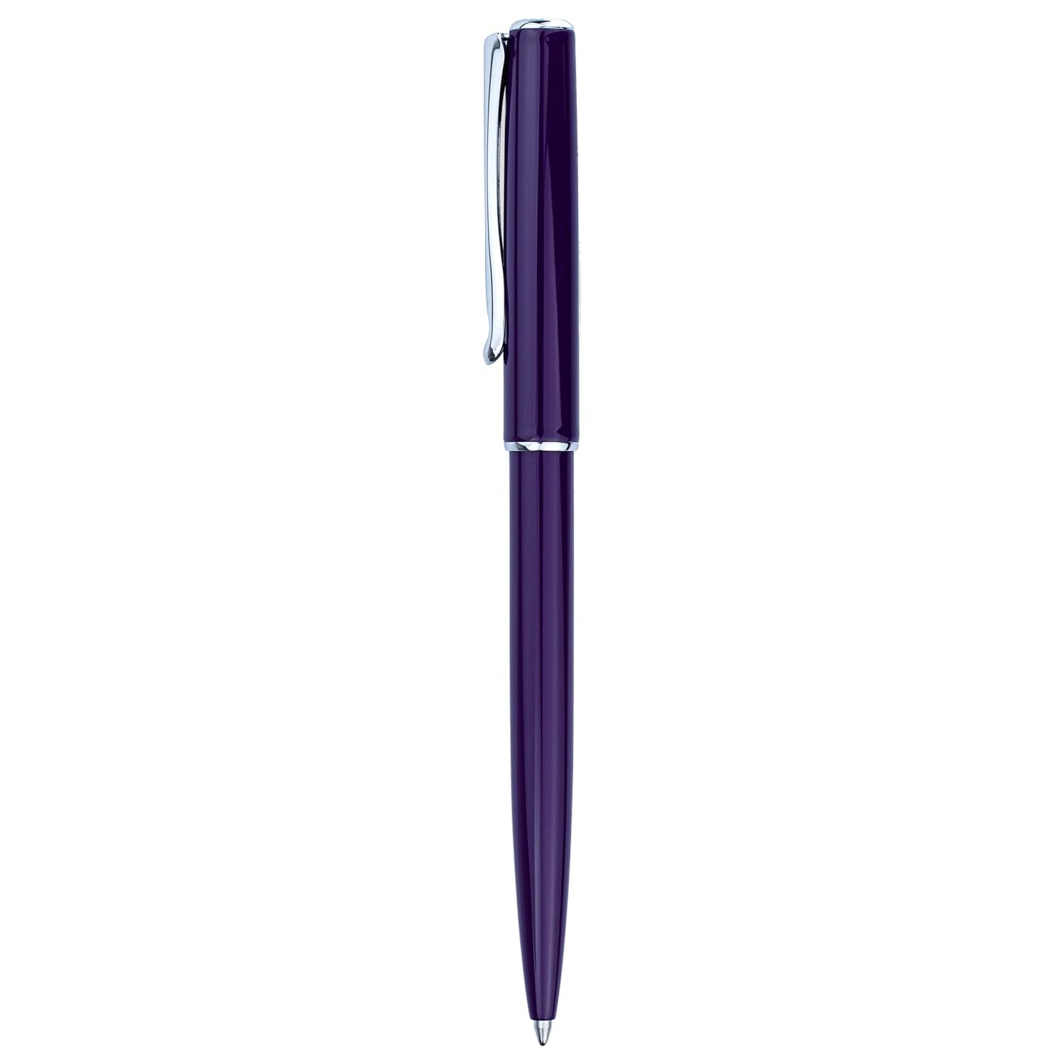 diplomat-traveller-kugelschreiber-violett-d40703040-metall-mit-etui image 2