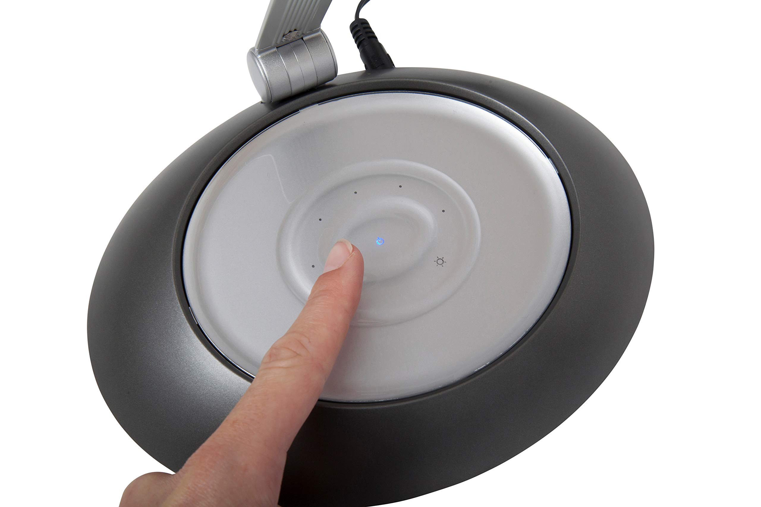maul-maulspace-led-schreibtischlampe-silber-dimmbar-standfu image 4