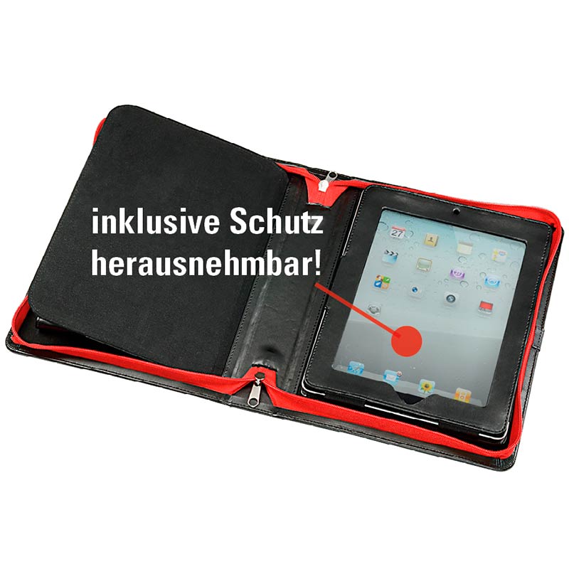 ecobra-ipad-mappe-kunstleder-285-x-220-x-50-mm-f-r-rechts-und-linksh-nder image 2