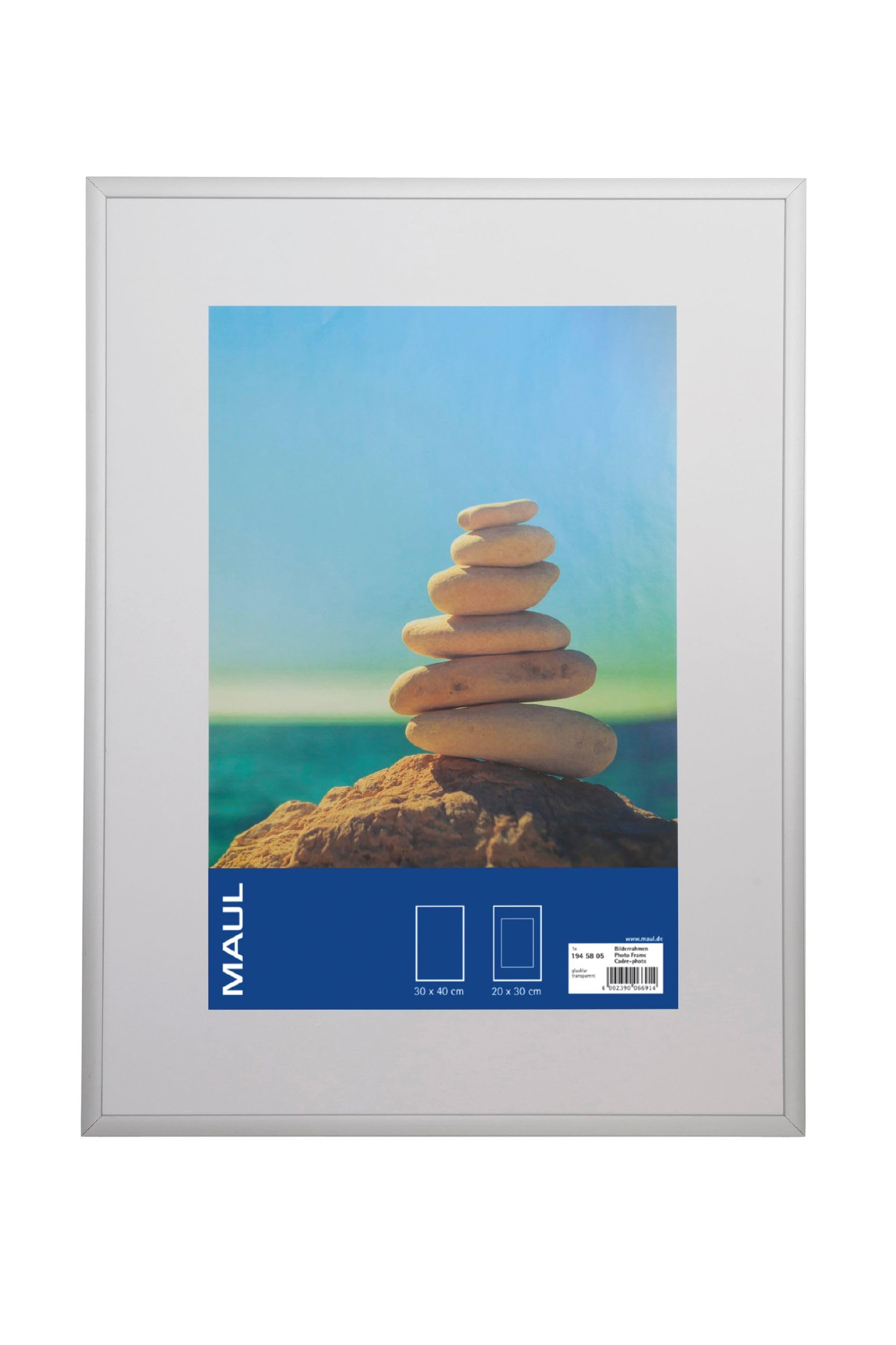 maul-mauldesign-alu-bilderrahmen-30-x-40-cm-silber image 2