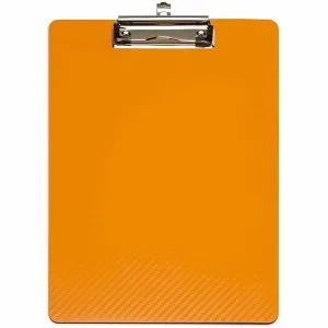 maul-maulflexx-klemmbrett-a4-orange-aus-polypropylen-pp image 1
