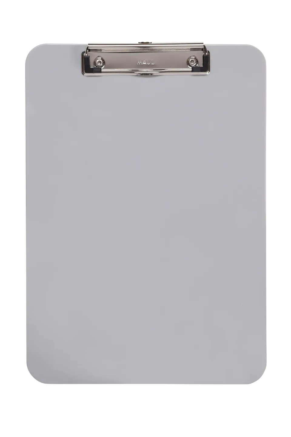maul-klemmbrett-a4-grau-mit-starker-b-gelklemme-f-r-bis-zu-80-blatt image 1