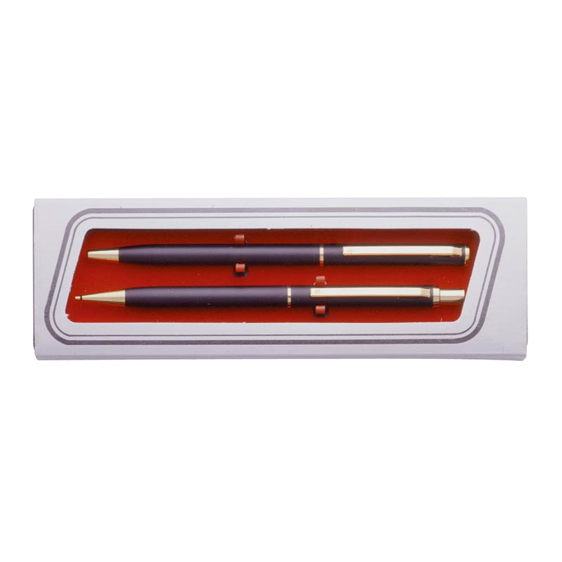 ecobra-cityline-catania-2-tlg-set-kugelschreiber-feinminenstift-0-5-mm image 1