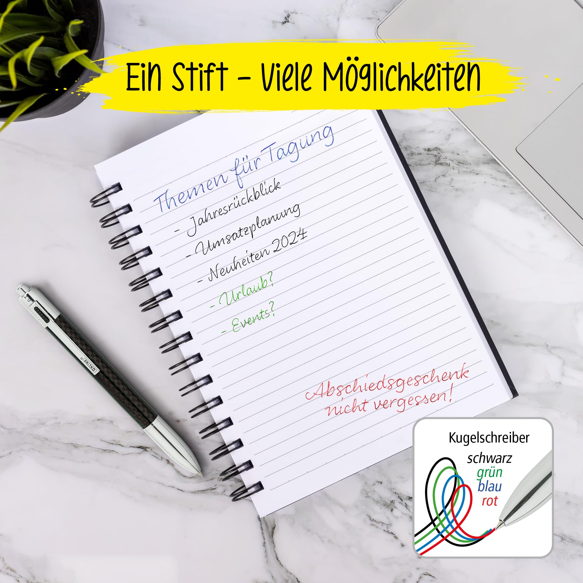 online-4-farb-kugelschreiber-carbon-design-metall-mit-d1-ersatzminen image 3