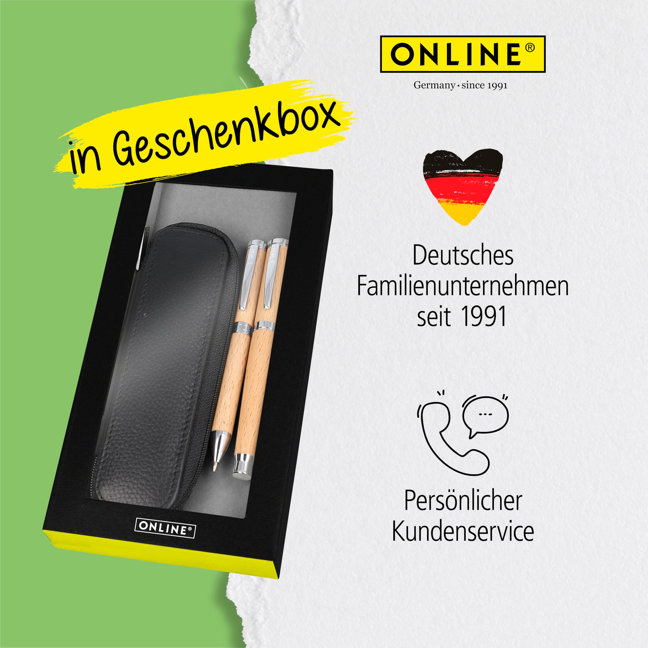 online-eleganza-holz-schreibset-f-ller-m-kuli-lederetui image 5
