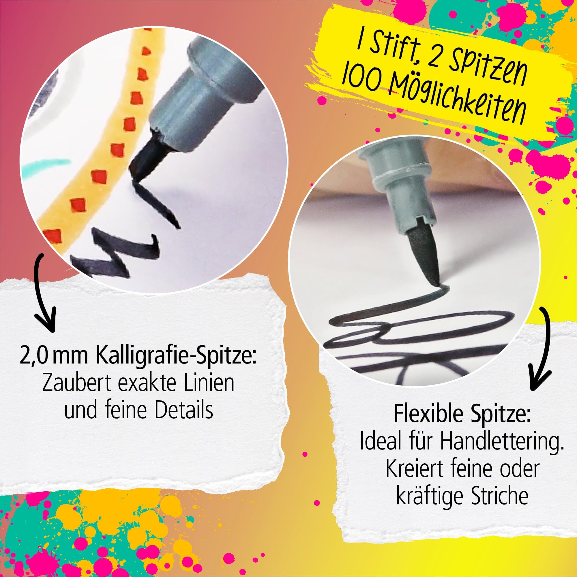 online-calli-brush-handlettering-set-24-brush-pens image 4