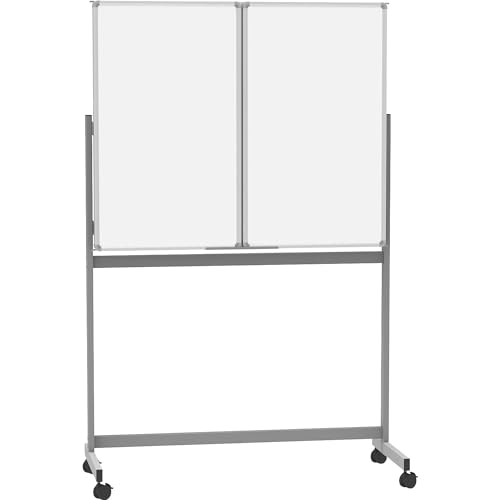 maul-maulstandard-whiteboard-mobil-100-x-120-cm-klappbar-silber image 5