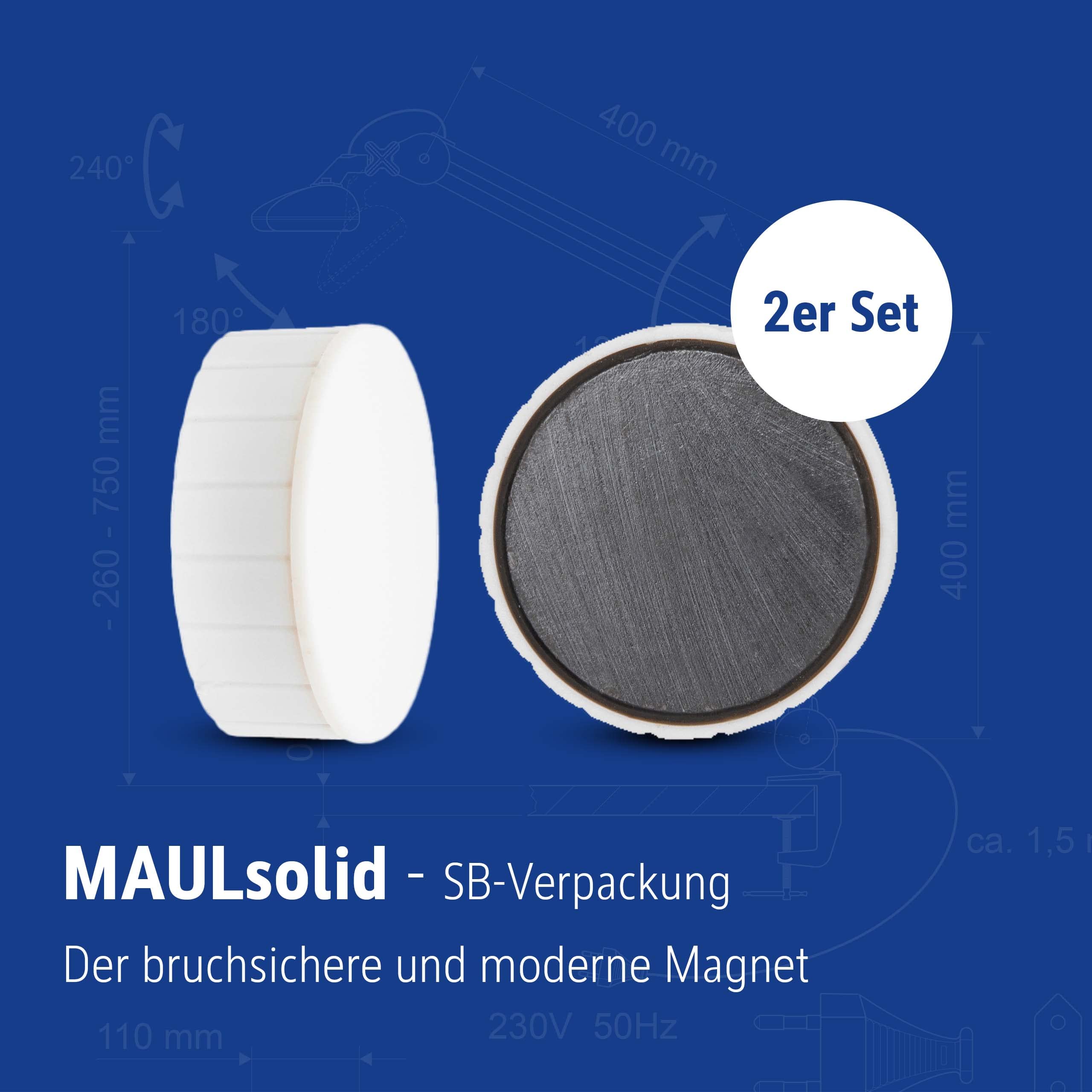 maul-maulsolid-magnet-rund-wei-2er-set-2-5-kg-haftkraft image 2