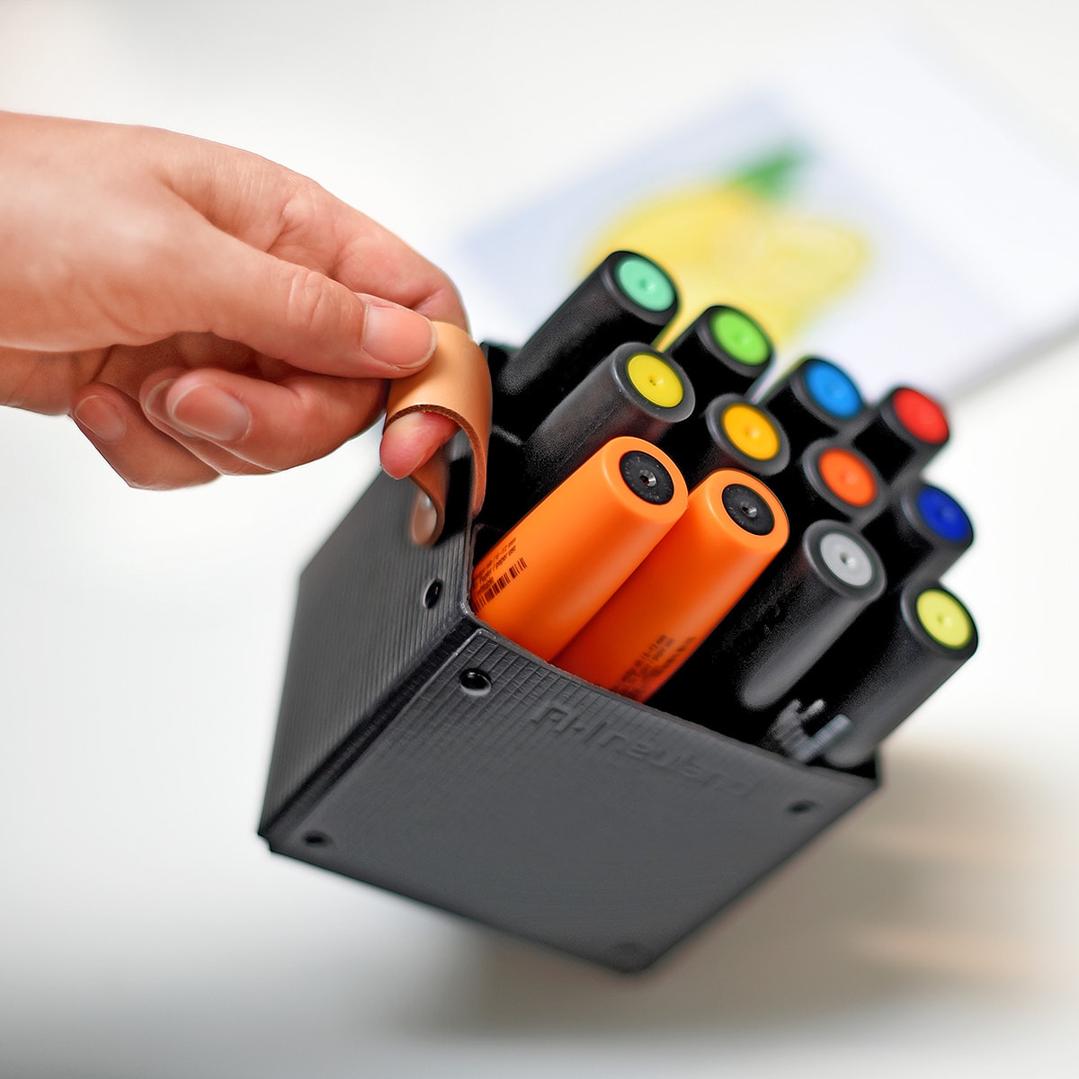 neuland-novario-markerbox-l-aufbewahrungsbox-f-r-12-bigone image 3