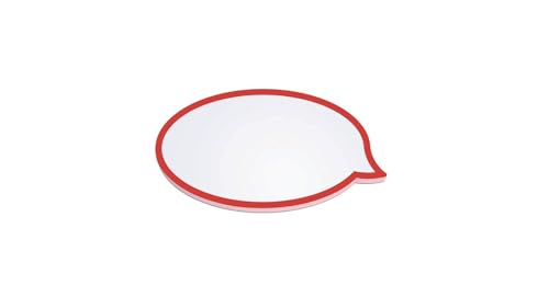 maul-moderationskarten-sprechblase-wei-50-stk-blanko image 2