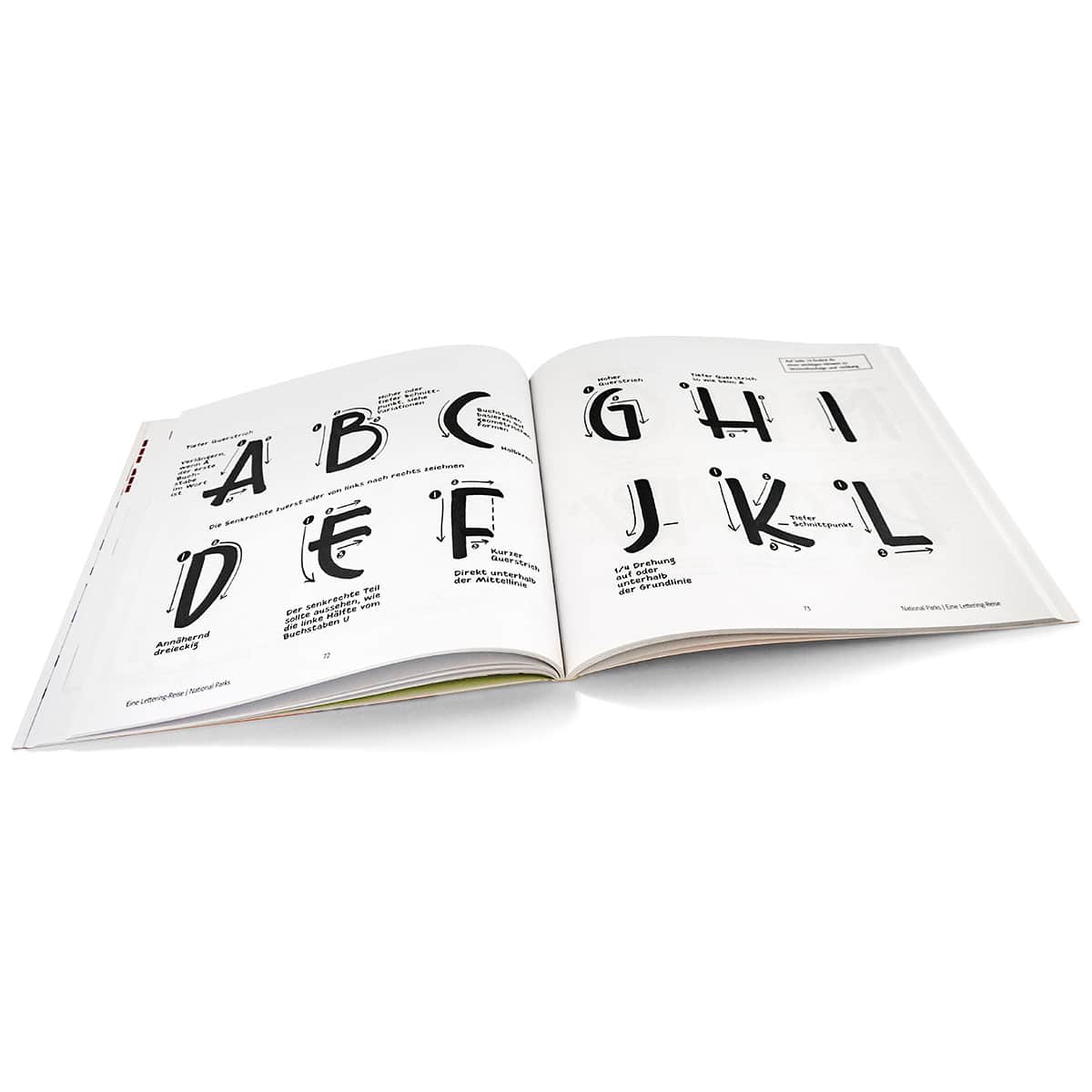 neuland-geh-auf-lettering-reise-buch-124-seiten image 6