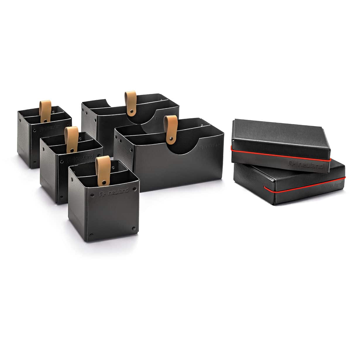 neuland-novario-boxen-sets-aufbewahrungsboxen-schwarz image 4