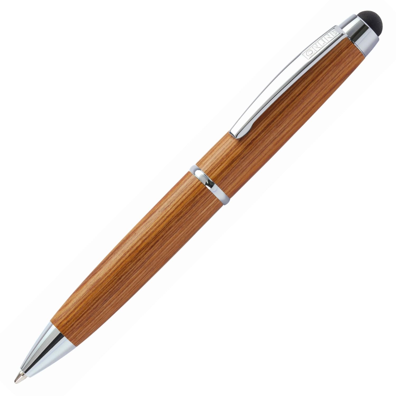 online-drehkugelschreiber-mini-wood-stylus-walnuss-m-schwarz image 5