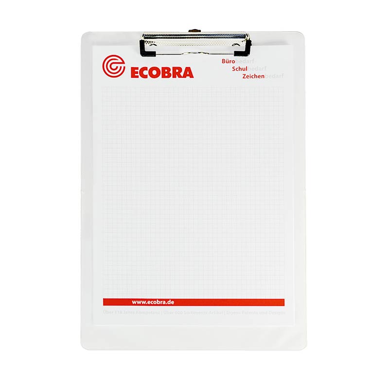 ecobra-schreibplatte-a4-polypropylen-wei-340-x-230-mm image 2