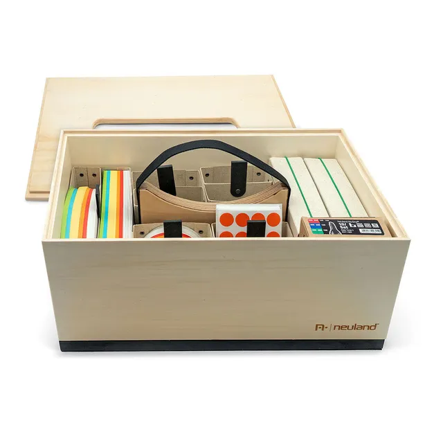 neuland-holz-moderationsbox-novario-mit-pin-it-basic-f-llung image 1