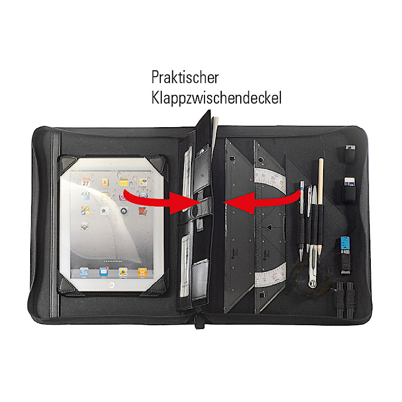 ecobra-skipper-navigations-mappe-a4-bergr-e-mit-tablet-fach-7-10-1-zoll image 1