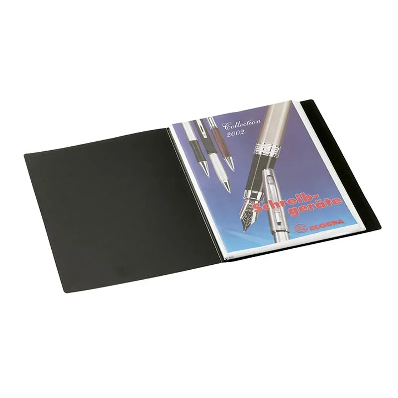 ecobra-sichtbuch-din-a4-mit-20-h-llen-f-r-40-dokumente image 1