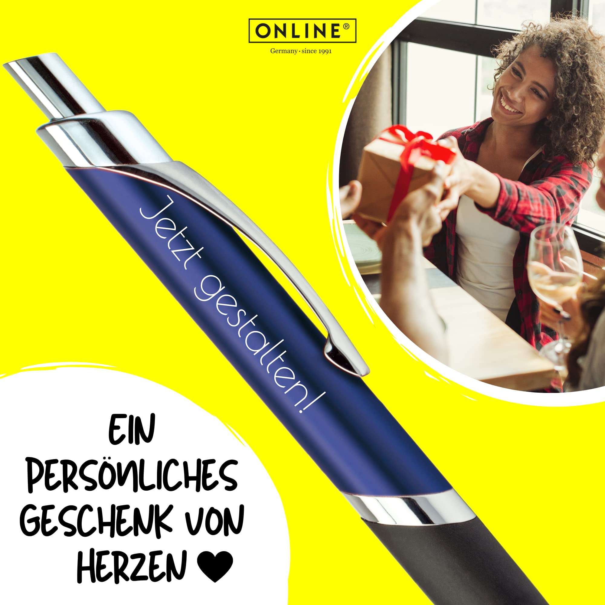 online-sporty-blau-kugelschreiber-mit-gravur-aluminium-g2-m-schwarz-personalisie image 2