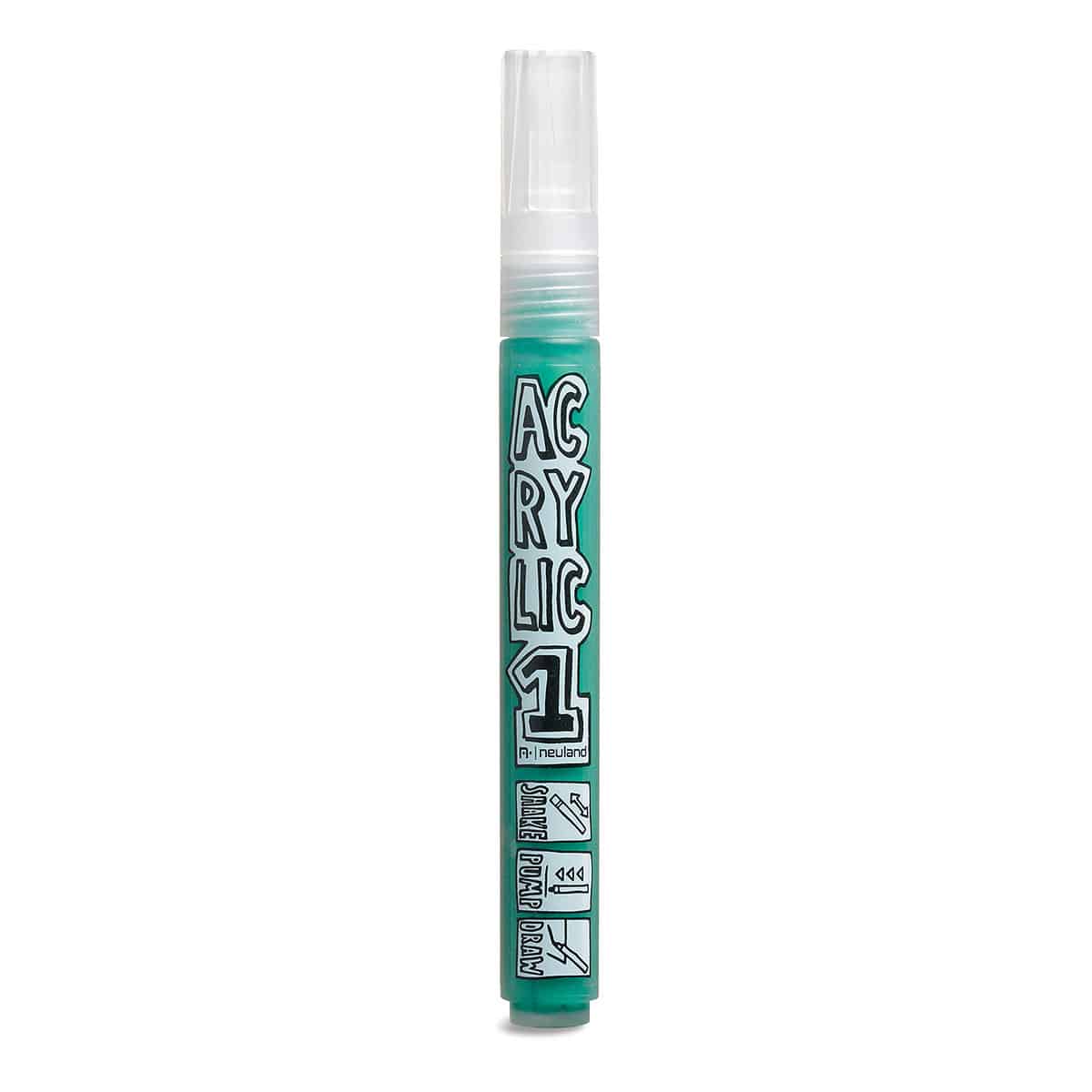 neuland-acrylicone-medium-rundspitze-2-5-mm-acryl-marker-einzelfarbe image 3
