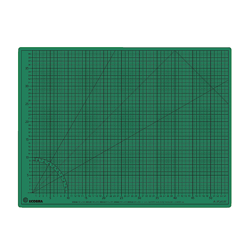 ecobra-profi-cutting-mat-schneidematte-3-mm-gr-n-schwarz image 6
