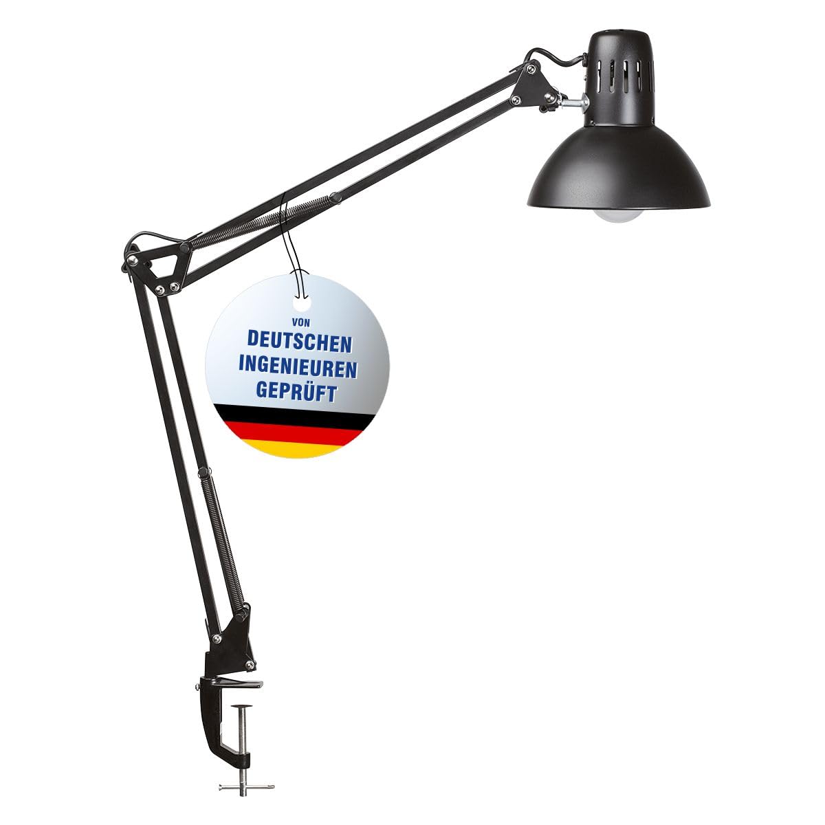 maul-maulstudy-tischleuchte-mit-klemmfu-schwarz-e27-metall image 1