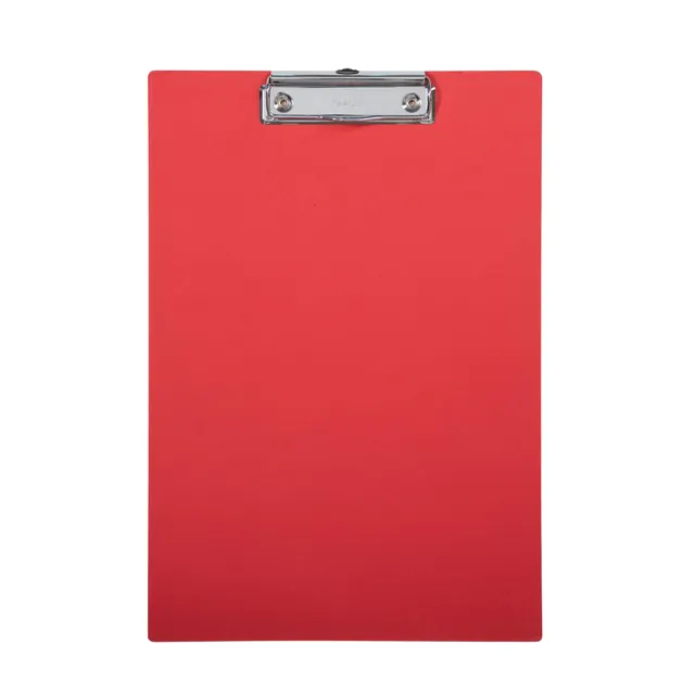 maul-maulbalance-klemmbrett-a4-rot-mit-metallclip image 1