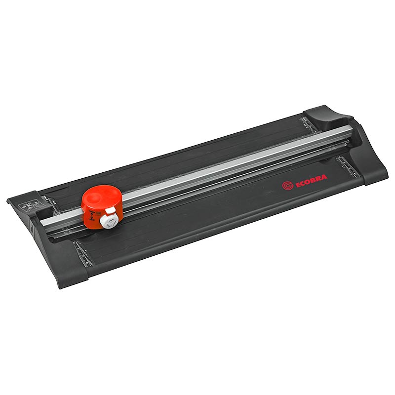ecobra-sicherheits-rollenschneidemaschine-din-a4-3-in-1-mit-ausklappbarem-lineal image 1