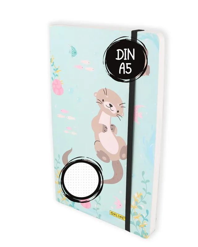online-bullet-journal-otter-dotted-a5-soft-cover-120-g-m-144-seiten image 1