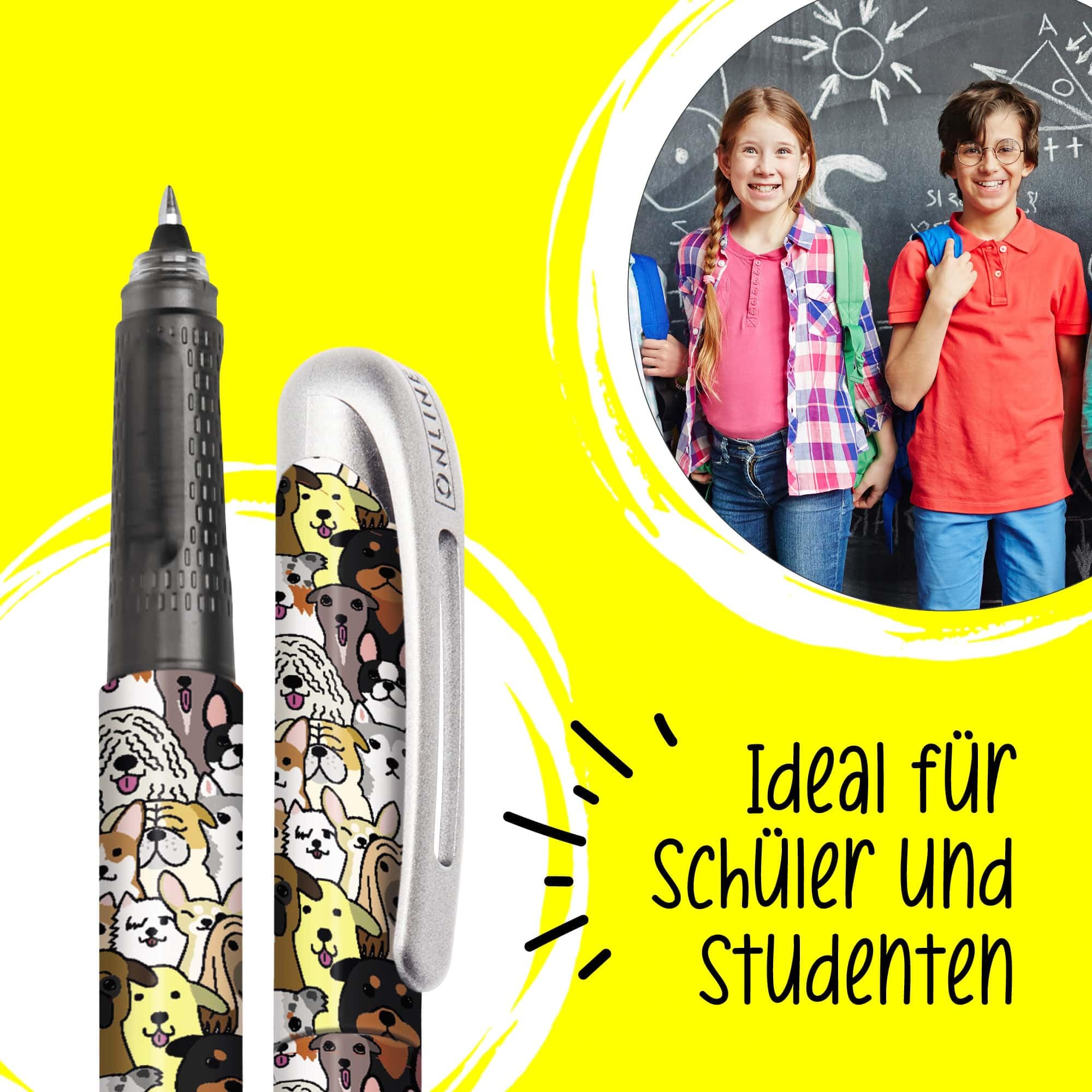 online-tintenroller-college-fluffy-dogs-hunde-design image 4