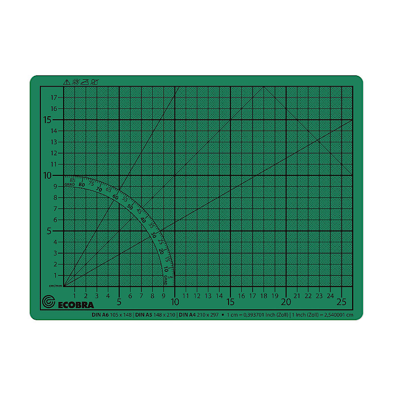 ecobra-profi-cutting-mat-schneidematte-3-mm-gr-n-schwarz image 2