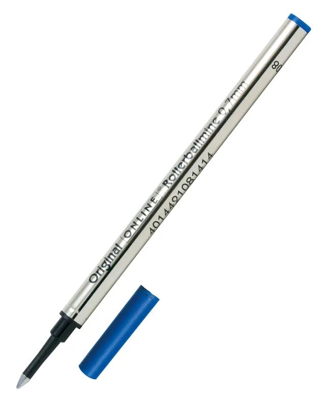 online-rollerball-ersatzmine-0-7-mm-blau-keramik-kugel image 1