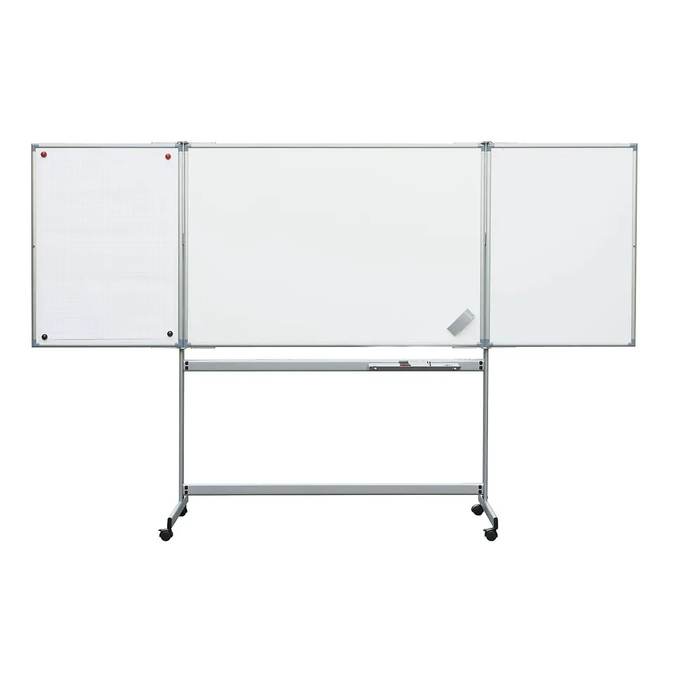 maul-maulpro-whiteboard-mobil-klappbar-wei-150x100-cm-auf-rollen-6-qm image 1