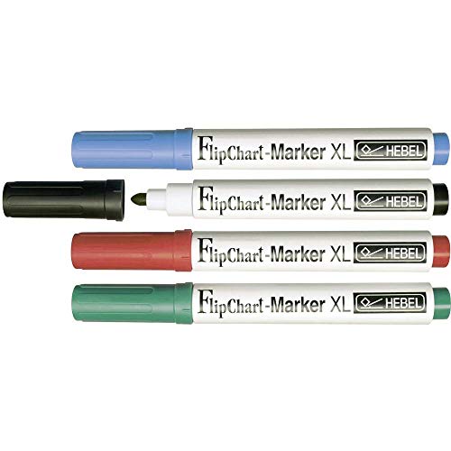 maul-mauloffice-flipchartmarker-4er-set-xl-rundspitze image 3