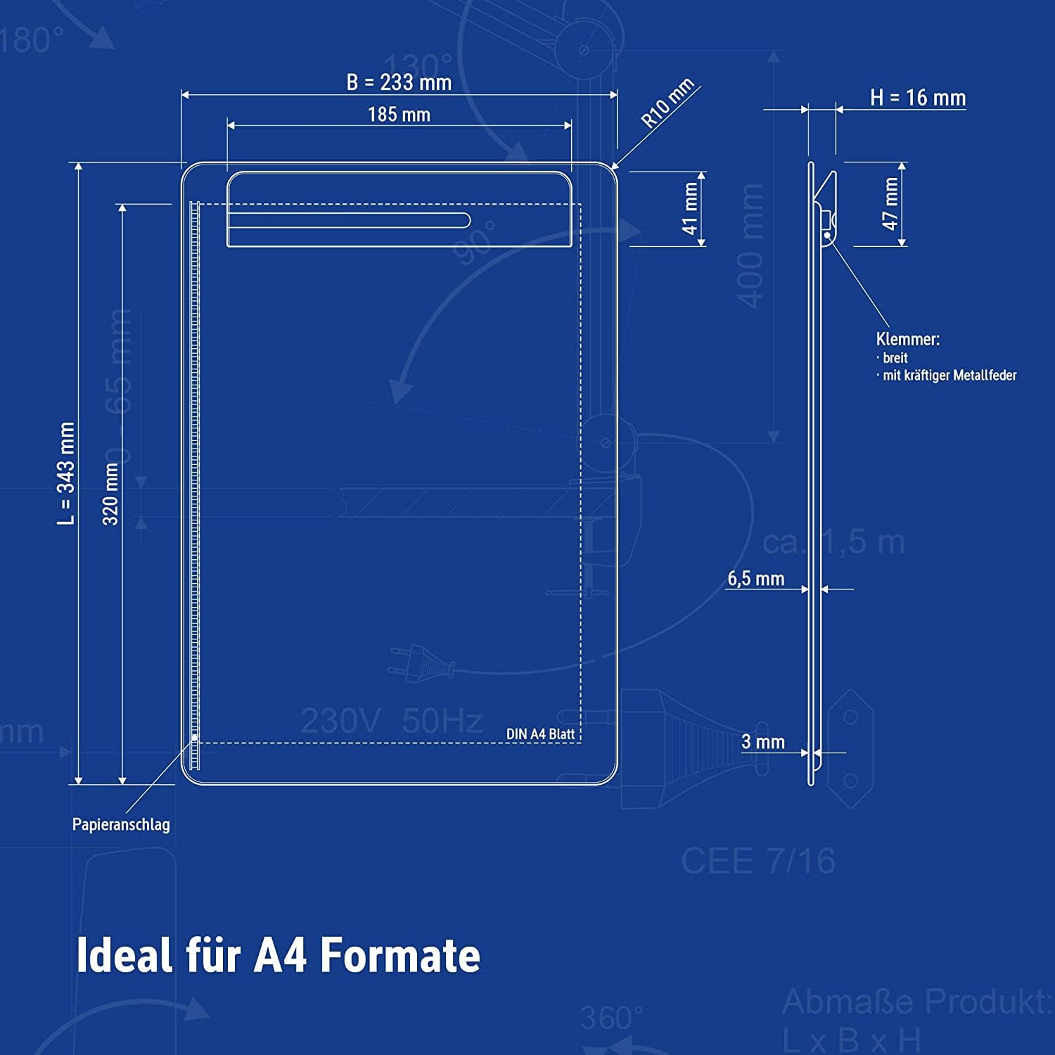 maul-klemmbrett-a4-maulgo-recycling-wei-hochformat image 5
