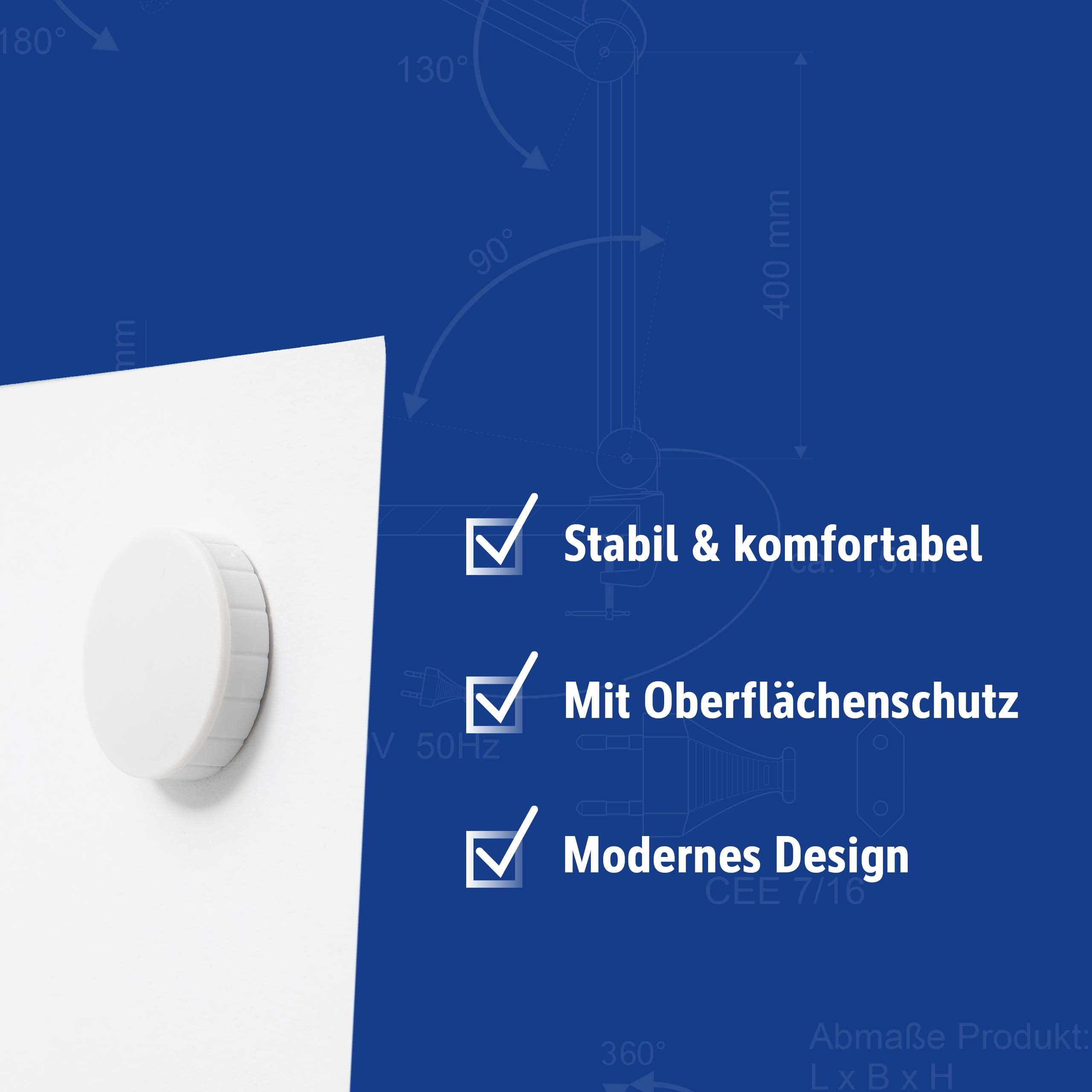 maul-maulsolid-magnete-rund-wei-4er-set-0-8-kg-haftkraft-bruchsicher image 3