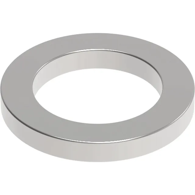 maul-neodym-ringmagnete-12-x-1-5-mm-hellsilber-10er-pack-flach image 1