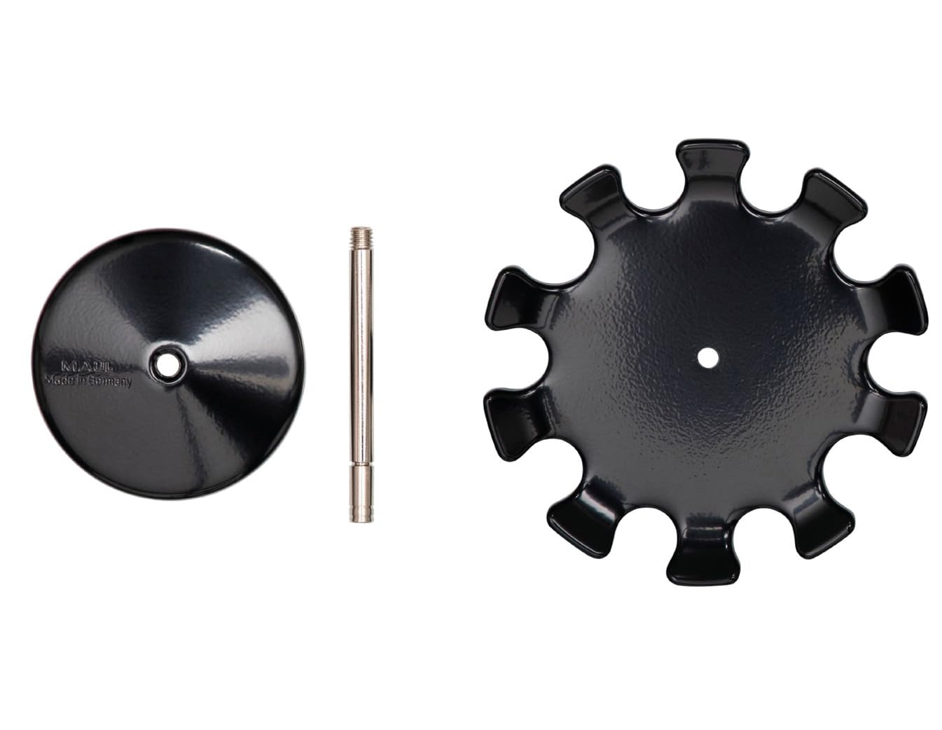 maul-maulstandard-stempeltr-ger-rund-schwarz-metall-360-grad image 5