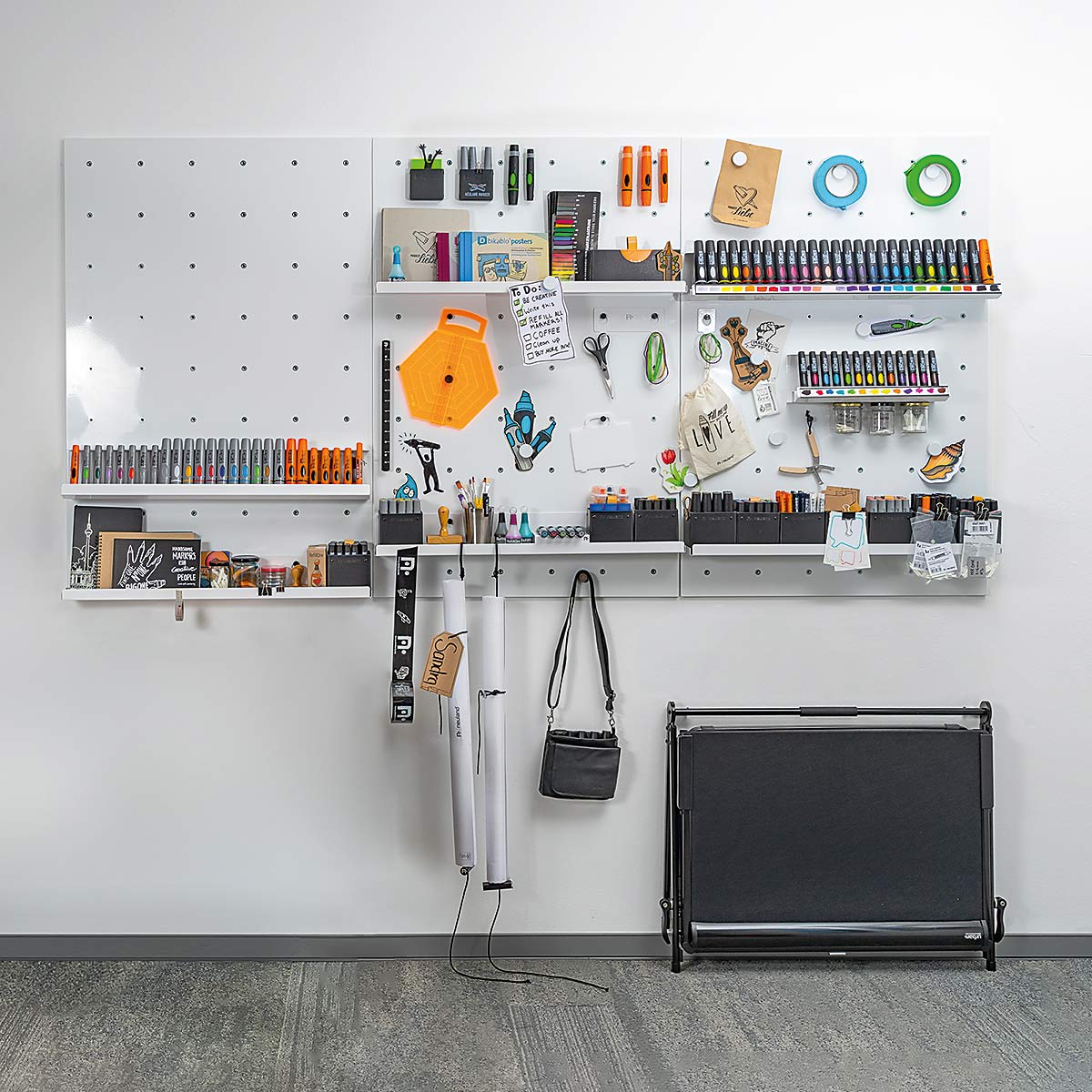 neuland-pegwall-werkzeugtafel-magnetisch-75-x-112-5-cm image 2